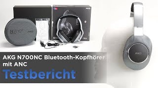 AKG N700NC im Test  BluetoothKopfhörer mit sehr gutem ANC [upl. by Polish559]