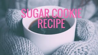 Easy Peasy No Fail Sugar Cookie Recipe [upl. by Tella]