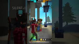 1v1 with bro 💀☠️freefireshorts [upl. by Tristas918]