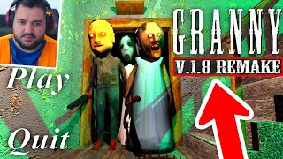 xSlayder Testeaza Noul Granny 18 Remake cu Madness Mode 2024 [upl. by Okorih]