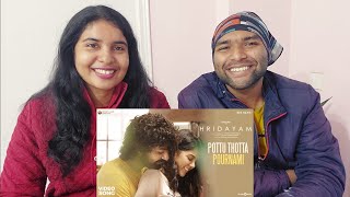 Pottu Thotta Pournami Song Reaction l Hridayam  Pranav Kalyani Hesham Sachin Megha  Kaithapram [upl. by Aikehs]