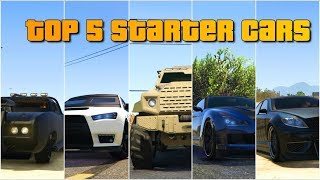 GTA V online Top 5 cars for beginners  Best cars for starters  solo [upl. by Enilada]