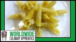 How to Make Garganelli Pasta  How to shape Pasta  Garganelli Pasta  Cooking Classes [upl. by Delanie]