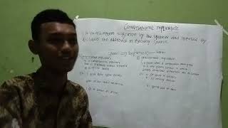 Conversational Implicature By Dimas0304213057 [upl. by Rehptosirhc]