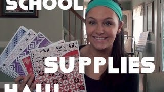 College School Supply Haul and other stuff [upl. by Nya]