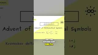 The Powerful and Simple Kronecker Delta maths [upl. by Bushey]