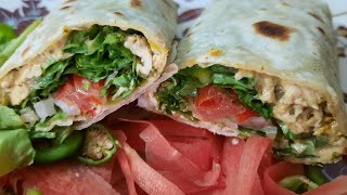 chicken Salad wrap ki recipe mery style se [upl. by Hsilgne]