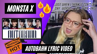 MONSTA X 몬스타엑스  AUTOBAHN Lyrics REACTION [upl. by Irej264]