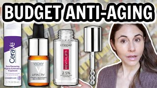 BUDGET FRIENDLY ANTIAGING SKIN CARE DERMATOLOGIST TOP PICKS DrDrayzday [upl. by Leanatan]