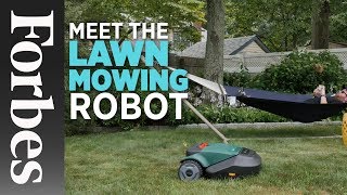 Meet The Lawn Mowing Robot  Forbes [upl. by Jany459]