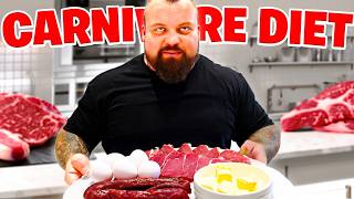 8000 CALORIES  Carnivore Diet  Eddie Hall ‘Day In The Life’ [upl. by Euqenimod336]