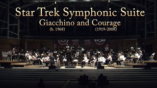 Star Trek Symphonic Suite  Giacchino and Courage  Triangle Wind Ensemble [upl. by Nail]