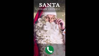 Videollamada de Papa Noel para Luana 📱 [upl. by Lavinie944]