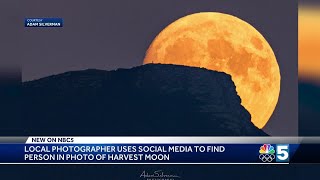 quotProfessional photobomberquot identified in local photographers Harvest Moon picture [upl. by Bromley]