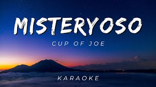 Misteryoso  Cup of Joe  KARAOKE VERSION [upl. by Fradin265]