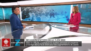 Zone économie  Pénurie de maindoeuvre  encore des augmentations salariales [upl. by Valenta195]