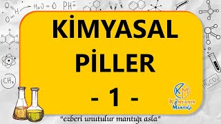 Kimya ve Elektrik  ELEKTROKİMYASAL PİLLER 1  AYT 12 SINIF [upl. by Ardnaed251]