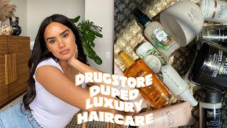 Drugstore Dupes For Luxury Haircare Favorites  Dacey Cash [upl. by Naej326]