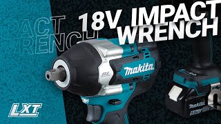 Makita DTW700701 18V LXT Brushless Impact Wrench [upl. by Doll]