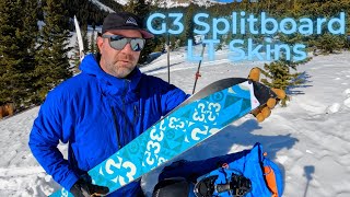 G3 Splitboard LT Glide Skins  The Lightest and Most Packable G3 Splitboard Skins Yet [upl. by Adrahc]