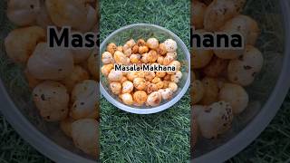 Masala Makhana Easy Recipe For Weightloss Kids Tiffin snack and Evening snacks [upl. by Ynatterb431]