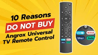 DONT BUY Angrox Universal TV Remote Control BEFORE WATCHING THIS 😱 10 Reasons [upl. by Anwahsak]