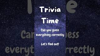 General Culture trivia 1 trivia quizgame quiz quiztime triviachallenge triviatime triviaquiz [upl. by Aerahs]