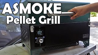 The COOLEST little Pellet Grill  Smoker yet AS350 by Asmoke [upl. by Marshal]