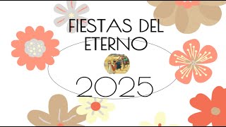 Calendario 2025 con Fiestas del Eterno LevÍtico 23 [upl. by Annua]