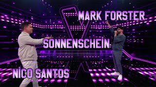 Nico Santos amp Mark Forster  Sonnenschein [upl. by Anesuza]