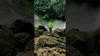 Dunhinda waterfall  Badulla  badulla ella travel visitsrilanka solo camping [upl. by Jackelyn947]