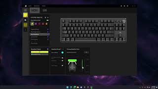 Corsair K70 Pro TKL Software Demo iCUE [upl. by Sophronia912]