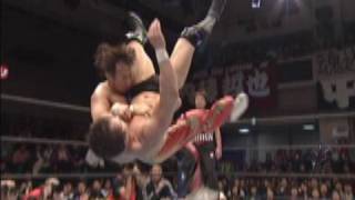 20100130 IWGP Jr MARUFUJI vs PRINCE DEVITT [upl. by Lefty]