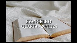 EVANGELHO DO DIA PADRE GUILHERME MACHADO 20 NOVEMBRO 2024 [upl. by Nelaf237]