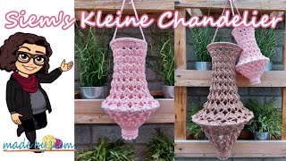 SIEMS KLEINE CHANDELIER  HAKEN  TUTORIAL  NEDERLANDS  MADE BY SIEM [upl. by Eldreeda]