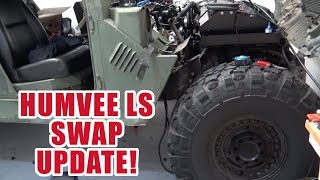 Humvee LS Swap Update January 2019  LSxHumvee [upl. by Christmas]