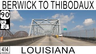 Berwick to Thibodaux Louisiana [upl. by Halverson551]