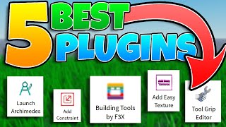 Top 5 BEST Plugins To USE As A Roblox Developer [upl. by Jacoba312]