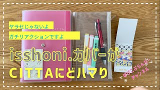 9【ノートカバー】ダイゴーのisshoniノートカバーがCITTA手帳にピッタリすぎてヤバイヤバイ✨💖 [upl. by Patricio]