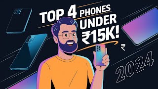 Top 4 Best Smartphone Under ₹15000 Most Selling Phone In Indian Market 2024 [upl. by Mighell]