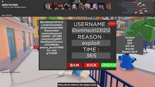 banning arsenal  counter blox hackers 9 [upl. by Heyde]