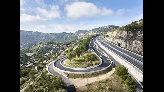 Inauguration bretelle d’autoroute Monaco Est – RoquebruneCapMartin – Beausoleil [upl. by Neemsay645]