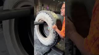 Tyres resoling cooling trick tyre [upl. by Farlie247]