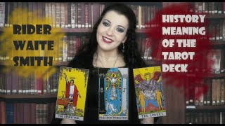 Rider Waite Smith Tarot Deck  History amp Meaning [upl. by Albina]