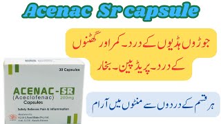 Acenac Sr capsule uses in urdu and Hindi  Acinac sr capsule uses benefits and side effects [upl. by Margaretha]