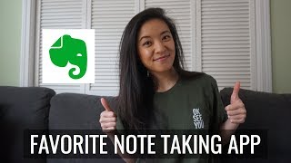 EVERNOTE REVIEW  MY FAVORITE NOTE TAKING APP [upl. by Sandi]