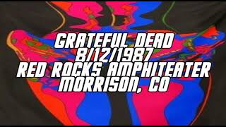 Grateful Dead 8121987 [upl. by Wulf]