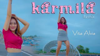 Vita Alvia  Karmila Official Music Video REMIX [upl. by Martainn]