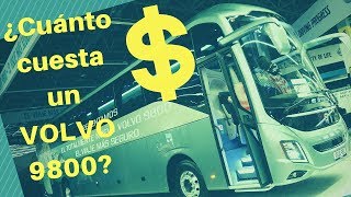 ¿Cuántos millones de pesos cuesta un autobús en México [upl. by Airotna]