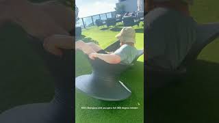 The Gyro Chair in Action Full 360 Degree Roation shorts stimming adhd officechair furniture [upl. by Ciccia774]